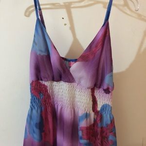 Colorful Spring maxi dress